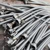 Manguera metálica de acero inoxidable 304/316 revestimiento de manguera de PTFE ingeniería de rociado brida de gran diámetro Fuelle
