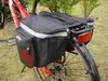 Bagageiro Traseiro para Bicicleta com Duas Bolsas Laterais, Porta-bagagem Traseiro de Bicicleta com Bolsas Duplas para Selim, Equipamentos e Acessórios de Ciclismo