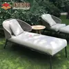Entrega de fábrica Conjunto de sofás de exterior para ocio combinación muebles de patio sofá de ratán sofá simple de tres plazas