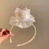 Serie de Cumpleaños ~ Sombrero de Pastel de Cereza Pasador de Encaje para el Cabello Foto Aro para el Cabello Creativo Accesorios para el Cabello Lindos para Niños Fiesta