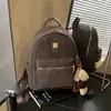 Mochila de Moda Retro de Nuevo Estilo Transfronteriza Mochila de Gran Capacidad para Mujer Estilo Coreano Moderna Otoño Casual Viaje Estudiante Mochila Escolar