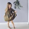 Saia Infantil Vestido Infantil de Verão para Crianças Grandes Algodão Puro Europa e América 4-5 Anos Respirável Classe A Princesa Primavera Feminino de Alta Qualidade
