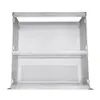 Chasis Industrial de Montaje en Rack 2U Aleación de Aluminio Caja de Gabinete de 19 Pulgadas Riel de Tránsito CPCI 89*482*350MM