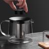 Tetera de Vidrio Personalizada Tetera Doméstica Tetera Individual Resistente a Altas Temperaturas Filtro de Té Juego de Té Hervidor de Agua Cocción Tetera Pequeña