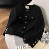 Chaqueta Engrosada Estilo Chanel para Mujer, Nueva Colección Invierno 2026, Estilo Francés Corto, Gama Alta, Llamativa, Top Versátil