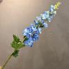 Flor Artificial Nueva Delphinium de Rama Grande Decoración del Hogar Adornos de Flores Falsas Sala de Estar Mesa de Comedor Hotel Decoración de Homestay Transfronterizo