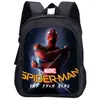 Mochila Escolar para Jardim de Infância Homem-Aranha Homem Aranha Estampa de Personagem One Piece Mochila Infantil 13 polegadas Atacado Transfronteiriço