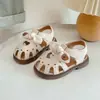 Zapatos de Bebé Zapatos para Caminar Sandalias Nuevas de Verano Zapatos de Princesa con Lazo para Bebé Niña Zapatos Cerrados para Niños Zapatos para Niña