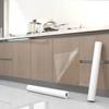 Película protectora para gabinetes muebles cocina pegatinas a prueba de aceite gabinete impermeable película anti-humedad puerta de gabinete transparente autoadhesiva escritorio panel de madera