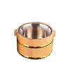 Cubo de madera arroz tapa de cubo de madera cuenco de arroz celebridad de internet cubo de madera arroz cubo pequeño de madera fideos de almeja de flor cuenco grande fideos de arroz cuenco grande fideos vajilla