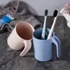 Taza de lavado bucal simple, taza de cepillado para el hogar, cubo de dientes nórdico, taza de dientes linda y creativa, taza de cepillo de dientes para parejas