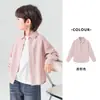 Camisas Masculinas Duoduo Tencel 2026 Primavera Nova Moda Primavera e Outono Infantil Versátil Elegante Tops Modernos