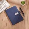 Set de caja de regalo empresarial personalizada para cuaderno A5, diario de alto valor estético, bloc de notas para reuniones de trabajo con logotipo personalizado