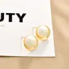 Brincos Elegantes de Contas de Pão Estilo Francês, Pérolas Retrô da Moda, Design de Nicho, Brincos de Luxo, Atacado