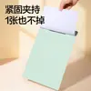 Clip de Tabla Única Deli Pe154, Clip de Tabla Gruesa para Carpeta A4 para Uso de Oficina y Estudiantes, Clip de Almacenamiento, Clip para Documentos, Clip para Menú