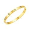 Pulsera de hebilla de diamantes de moda coreana de alto sentido para hombres y mujeres, pulsera de moda de lujo ligero, pulsera genial simple de viento frío, venta al por mayor