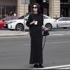 Traje Tejido Casual Coreano, Elegante para Ir al Trabajo y Versátil Otoño Nuevo Jersey Holgado Adelgazante y Falda Larga Conjunto de Dos Piezas para Mujer