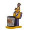 Portaplumas de resina de la estrella de baloncesto de la NBA Kobe James, regalo de cumpleaños para niños, almacenamiento de escritorio para estudiantes, manualidades