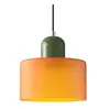 Lámpara de araña de cristal Memphis nórdica minimalista Digya para restaurante bar, lámparas creativas coloridas cálidas para dormitorio B&B
