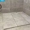 Ventas Directas de Fábrica Tablero de Ducha de Mármol Natural Decoración de Hotel Casa Hogar Baño Tablero Antideslizante Negro y Blanco Raíz Marrón Claro