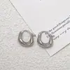 Brincos Irregulares de Alta Qualidade para Mulheres, Estilo Cool, Estilosos de Nicho, Brincos Elegantes Simples e Versáteis, Brincos