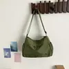 Bolsa Grande para Empanadas Bolso Casual para Mujer Verano 2026 Nueva Moda Bolso de Hombro Sencillo Estilo Coreano Ligero Bolso Cruzado