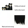 Comercio exterior transfronterizo pelucas de fibra sintética europeas, americanas y africanas, extensiones de cabello de seda suave a alta temperatura, juego de seis piezas, directo de fábrica, superventas