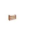Rejilla para Huevos de Madera Maciza Apilable para el Hogar Multicapa Rejilla de Almacenamiento de Huevos Casa de Campo Rústica Soporte de Madera para Huevos Estante de Almacenamiento