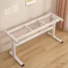 Soporte de pata de mesa ajustable de manivela manual con doble travesaño, Mesa de estudio ajustable, Soporte de mesa para computadora, Mesa de centro, Soporte de mesa para juegos, Trípode
