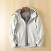 Chaqueta casual cálida con capucha para hombre, cortavientos e impermeable, de forro polar compuesto, para otoño e invierno