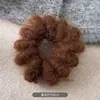 Estilo Novo Outono e Inverno Corda de Cabelo de Alta Qualidade, Elástico de Cabelo de Pelúcia, Alta Elasticidade, Faixa Simples e Espessada para Rabo de Cavalo, Acessório de Cabelo Durável