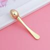 Bola Eye Cream Massagem Stick Dual-purpose Creme Spoon logotipo Rotação Eye Massage Stick Meridian Metal Eye Cream Stick