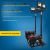 Veículo de Iluminação Móvel SFW6110B Canteiro de Obras de Engenharia Reparo de Emergência e Resgate Veículo de Iluminação com Levantamento Manual Multidirecional