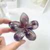 Presilha de Cabelo Gradiente Pérola Plumeria Transfronteiriça Europeia e Americana Presilha de Flor Presilha Lateral Presilha para Meio Preso Parte de Trás da Cabeça Presilha de Tubarão