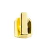 Conjunto de três peças de dentes, novidade internacional, combinação de dentes DIY estilo hip hop, grills de ouro verdadeiro.