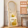Espejo de Vestir de Moda para Dormitorio del Hogar, Espejo de Pie de Lujo para Niñas, Espejo Irregular de Cuerpo Entero Estilo Ins Ondulado