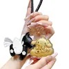 Pingentes de Celular Dourados, Pingentes de Bolsa, Cinnamoroll, Shin-Chan, Chaveiros de Desenho Usagi em Ouro Puro, Pequenos Pingentes Atacado