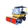 Quitanieves de Montar, Quitanieves Pequeño, Equipo para Retirar Nieve, Quitanieves Multifuncional de Tracción en las Cuatro Ruedas, Limpieza de Carreteras Municipales