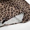 Falda Retro con Estampado de Leopardo para Mujer, de Cintura Alta, Fluida, Ceñida a la Cadera, Estilo Cola de Pez, Estilo Chica Popular Europea y Americana, Falda Larga