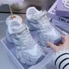 Nuevos Zapatos de Papá de Estilo Primavera y Verano 2026 para Mujer, Modernos y Versátiles, Malla Transpirable, Suela Gruesa, Que Aumentan la Altura, Tenis Casuales Morados