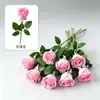 Rosas Artificiales, Flores Falsas, Arreglos Florales para Mesa de Comedor, Sala de Estar, Decoración de Dormitorio, Adornos, Ramos de Flores Eternas