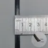 Osso de plástico suporte de espinha de peixe acessórios de vestuário preto e branco tiras de suporte modeladoras para lingerie saia de fantasia de dança suporte material de modelagem de espinha de peixe