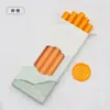 Bastões de lacre de cera para atacado, embalados com 5 bastões por caixa, bastões de cera redondos, material ecológico, para selar envelopes, com uma textura fina e lisa