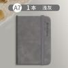 Sijin A7 Cuaderno de Tapa Dura con Encuadernación de Cuero de Colores Correa con Sensación de Piel Bolsillo con Solapa Conveniente Cuaderno para Pantalones Cuaderno Portátil para Tomar Notas