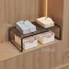 Zapatero de niveles ajustable para dormitorio, soporte para zapatos debajo del escritorio de estudiante, organizador de almacenamiento, estante de almacenamiento para zapatero en casa