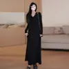 Tejido de Punto Francés Estilo Suave Cintura Ceñida Ropa de Mujer Otoño/Invierno 2026 Nuevo Estilo Conjunto Completo Sensación de Alta Gama Atuendo de Principios de Primavera