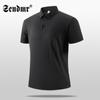 Camiseta tipo polo sin costuras estilo Dijia de seda helada para hombre, camiseta de manga corta de verano fina, casual para golf, camiseta Lapp para hombre