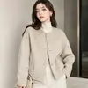 Moda maternidade transfronteiriça para primavera, outono e inverno de 2026: corte slim, valoriza a silhueta, gola redonda, estilo descontraído, modelagem solta, plus size, peça externa versátil