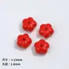 Pintura Acrílica Corazón Estrella Cuentas Espaciadoras DIY Cadena para Celular con Cuentas Llavero Accesorios para Joyería Material