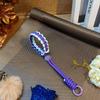 Celebridade da Internet Lanyard Curto de Pulso Feito à Mão Inovador Cor Mista Anti-perda Lanyard para Celular Chave Câmera Lanyard para Celular Cartão